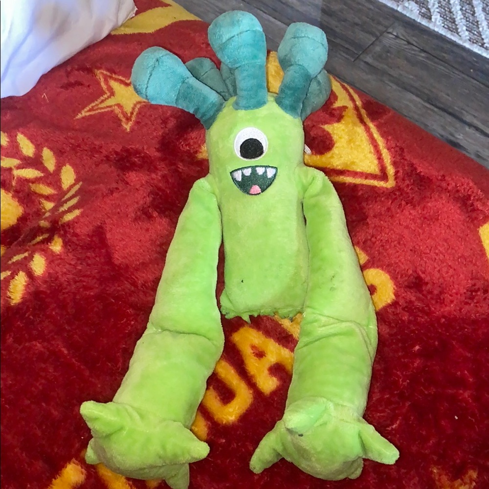 Green Monster Plush Toy